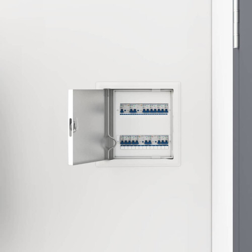 VidaXL vidaXL Access Panel 2 pcs White 23 x 23 x 3 cm Steel