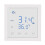 (White) Smart Thermostat 16a Floor Heating Temperature Controller With Led Touch Screen 85-265v Electric Heating Control 1