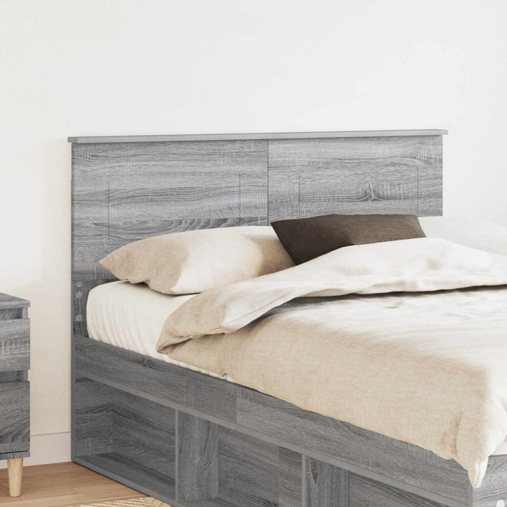 Vidaxl Headboard Grey Sonoma Engineered Wood
