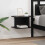 VidaXL vidaXL Bedside Table 2 pcs Black Oak 40 x 30 x 25 cm Engineered Wood 1