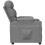 VidaXL vidaXL Recliner Chair Light Grey Fabric 4
