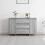 VidaXL vidaXL Sideboard Grey Sonoma 120 x 41 x 75 cm Engineered Wood 4