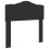 VidaXL vidaXL Headboard Black Oak Engineered wood 2
