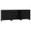 VidaXL vidaXL Sideboard 3 pcs Black Oak 70 x 41 x 75 cm Engineered Wood 2