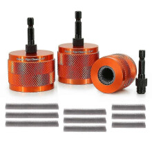1/2 & 3/4 & 1inch Metal Copper Pipe Cleaner Set,Each Additional,for Cleaning Rust, Stains, Paint on