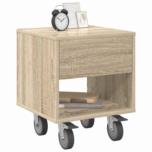 VidaXL vidaXL Bedside Table 2 pcs Sonoma Oak 40.5 x 40 x 48 cm 2