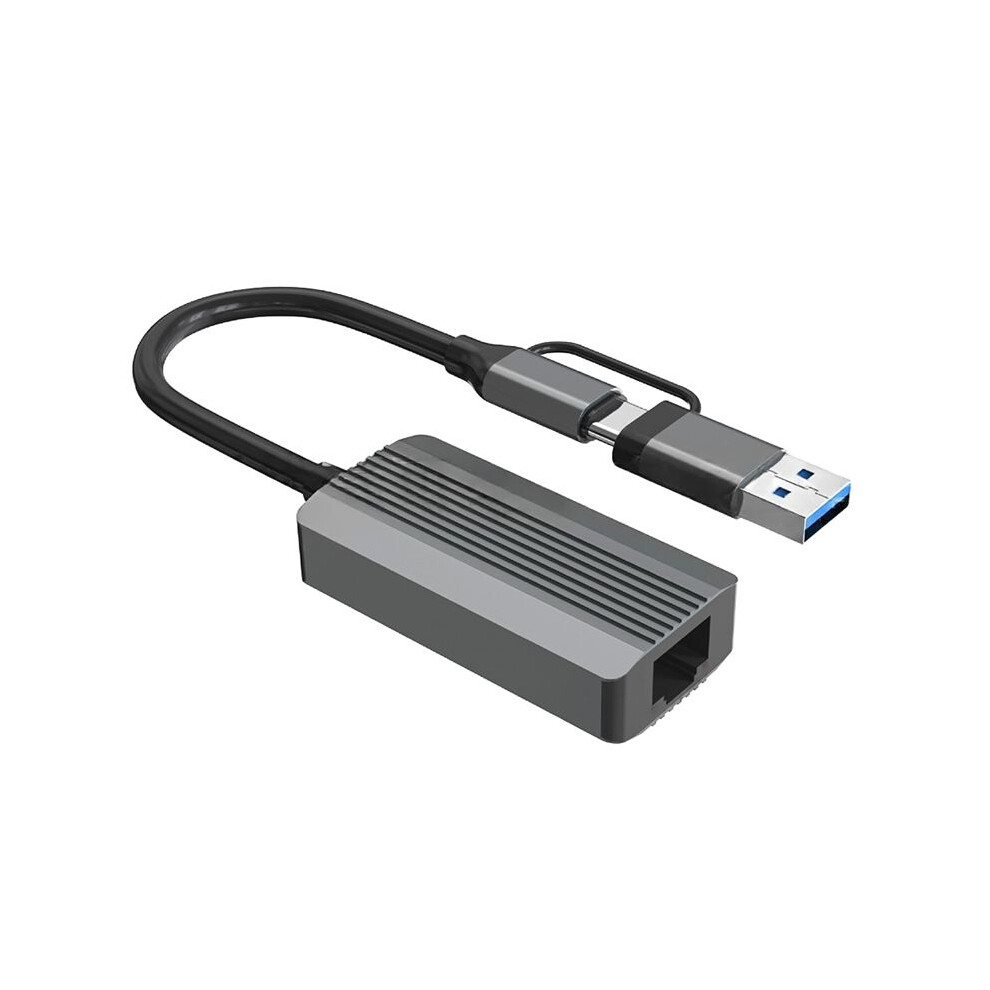 2.5G High-Speed Ethernet Adapter Usb 3.0 & Type C To Rj45 Network Card For Laptop Pc Nas Server 4713965719639