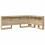 VidaXL vidaXL Storage Headboard with Shelf Sonoma Oak 120 cm Engineered Wood 2