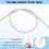 Air Conditioner Drain Hose Magnetic Window Air Conditioner Drain Kit for Window AC and  Split Units 12FT 6