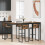 VidaXL vidaXL Standing Bar Table Engineered Wood 1