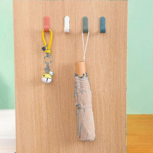 (Green) 12 Pieces Wall Hooks Wall Hooks, Self Adhesive Wall Hooks 2