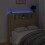 VidaXL vidaXL Storage Headboard with LED Sonoma Oak Engineered Wood 4