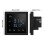 (Black) Smart Thermostat 16a Floor Heating Temperature Controller With Led Touch Screen 85-265v Electric Heating Control 5