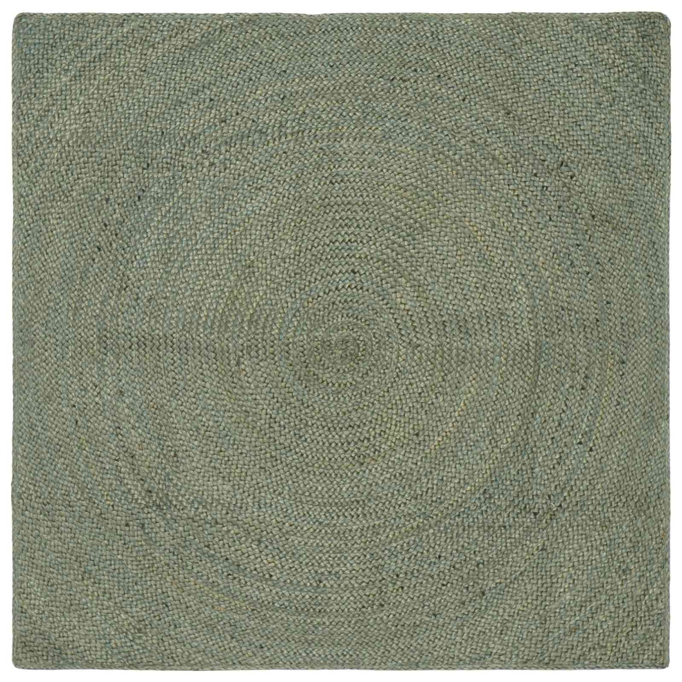 Vidaxl Area Rugs Olive Green 160 X 160 Cm Jute