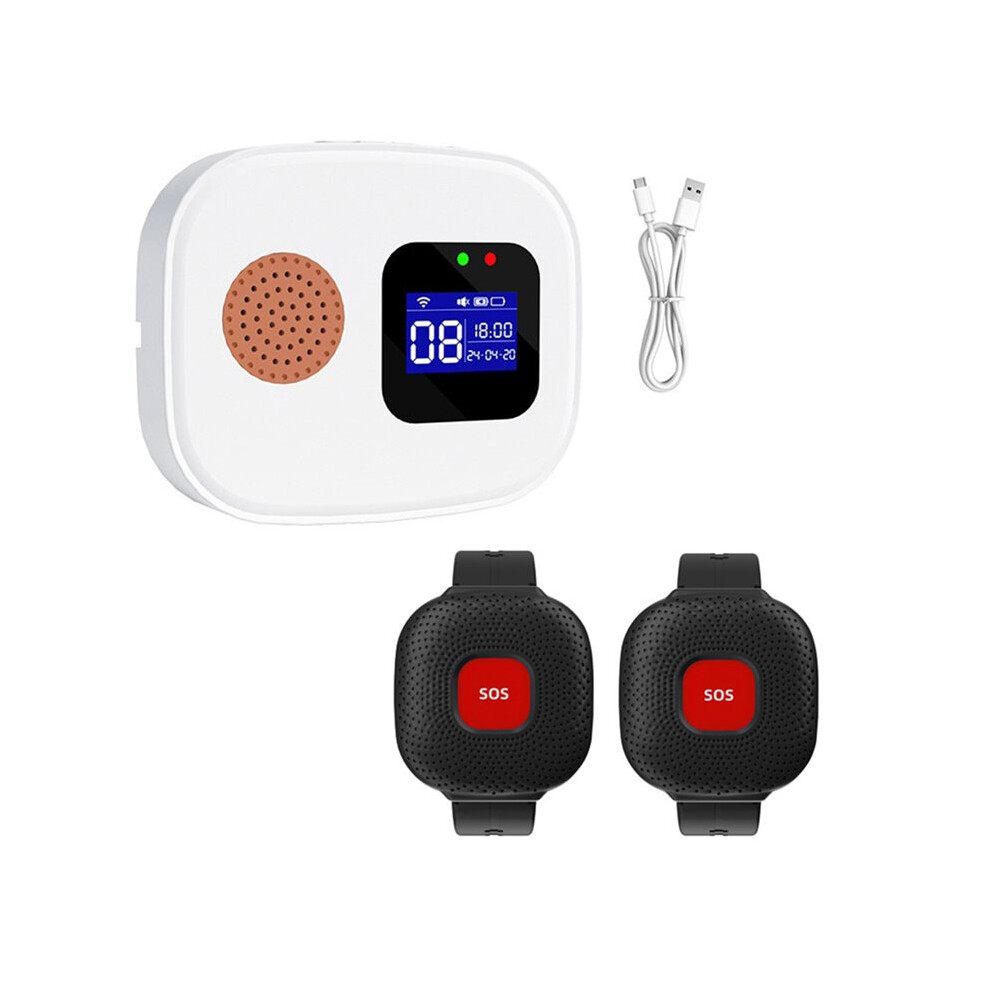 Tlily Wifi Caregiver Pager Call System For Elderly Digital Display Hospital Alert System Call Bell For Restaurant