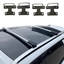 4PCS Universal Roof Box U Bolt Clamp Mounting Kit for Most Vehicle Roof Bars for Cargo Box Luggage Carrier