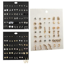 Multiple Stud Earrings Set for Women Teen Girls Cute Simple Piercing Earrings