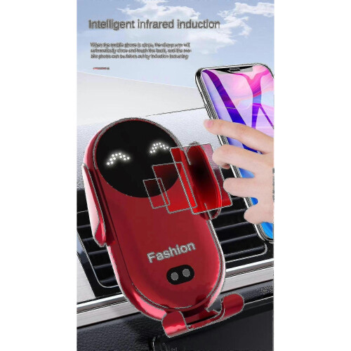 Smart Car Wireless Charger Mobile Phone Holder Automatic Sensor Car Holder_Good quality