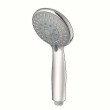 Shower Head Universal Bath Shower Handheld Handset Chrome (1pc, Silver)
