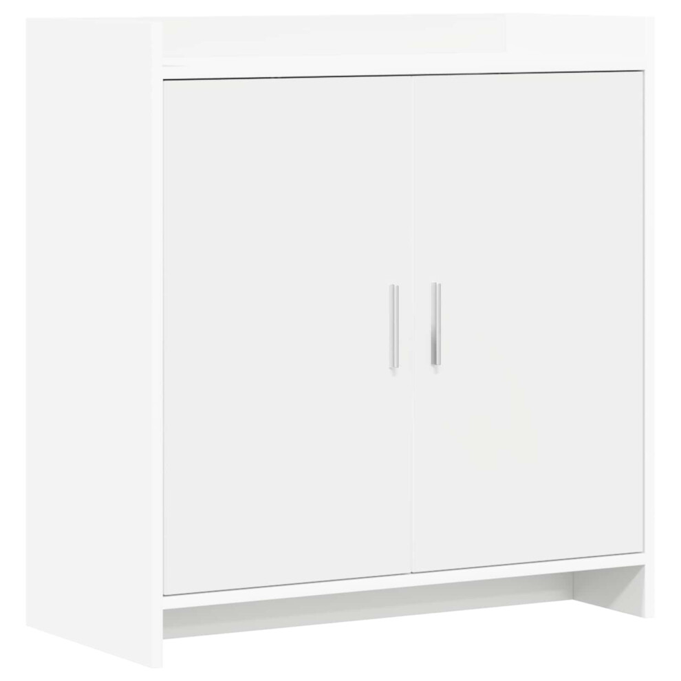 Vidaxl Sideboard 72 X 36 X 80 Cm Engineered Wood White