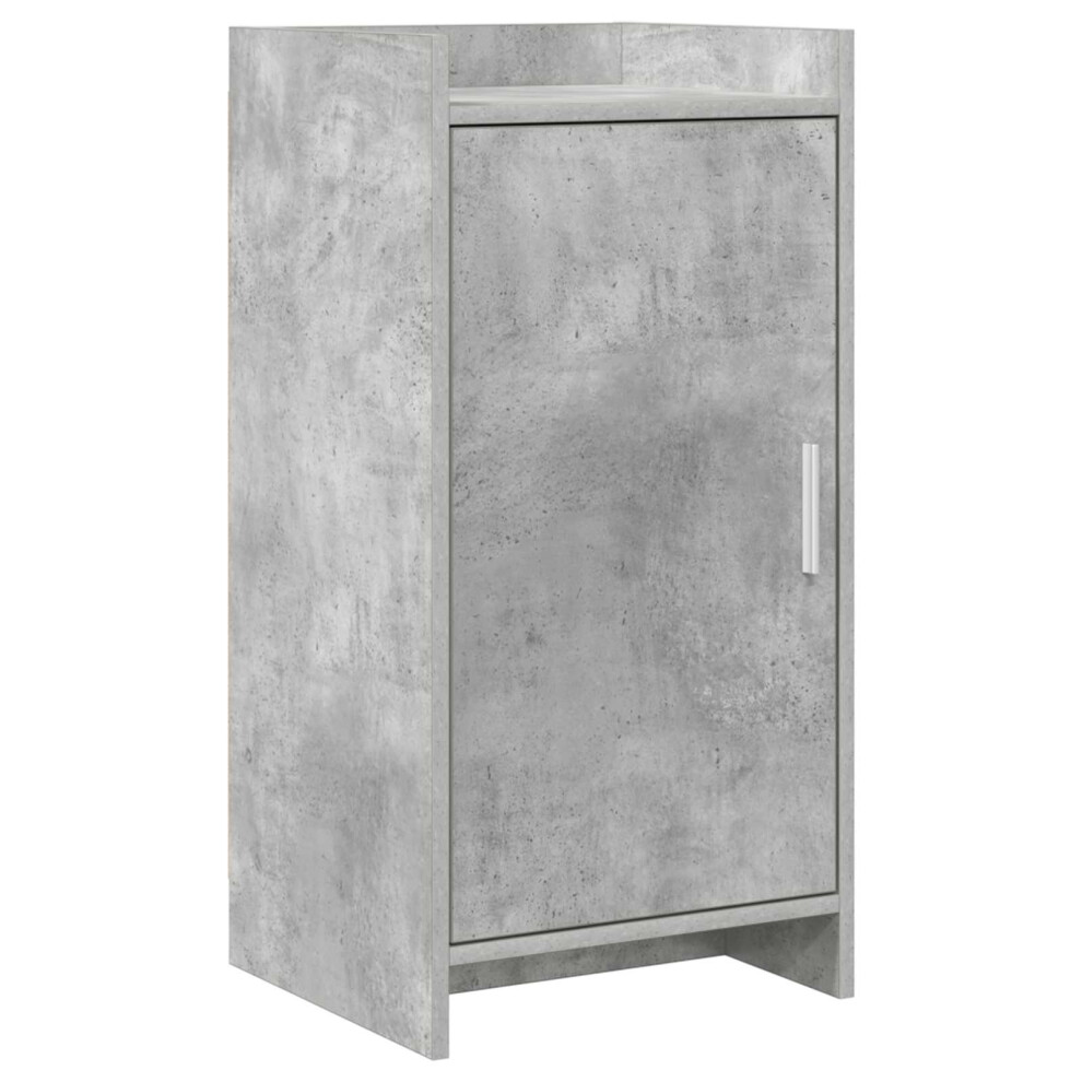 Vidaxl Sideboard Concrete 40 X 36 X 80 Cm Engineered Wood Grey