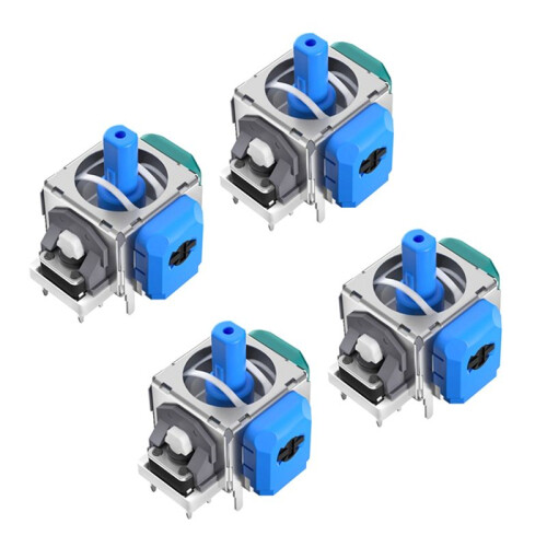 4Pcs for  TMR Electromagnetic Anti Drift Joystick Controller Repair Replacement Gaming Accessories