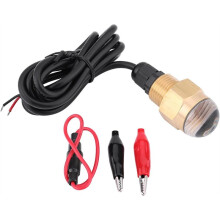 Marine LED Underwater Lighting 12V Brass Glass Drain Plug 1/2 Inch NPT Yacht Accessory,Ambient Decorative Lighting