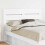 VidaXL vidaXL Headboard White Engineered Wood 1