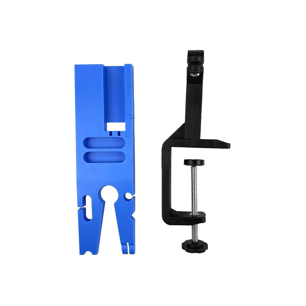 Bench Pin Clamp Set V-Slot C-Clamp For Workbench Wooden Metal Jewelry Making Tool Cutting Fasten Lock Tool 4713609615709