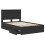 VidaXL vidaXL Bed Frame with Drawer Black 120 x 190 cm Engineer Wood 4
