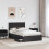 VidaXL vidaXL Bed Frame with Drawer Black 120 x 190 cm Engineer Wood 3
