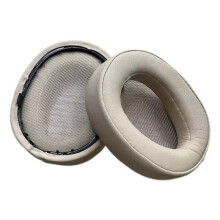 1 Paire de Coussinets D'Oreille en Éponge pour Casque pour MDR-100AAP H600A 100A, Coussinets de Remplacement, Couleur Or Clair