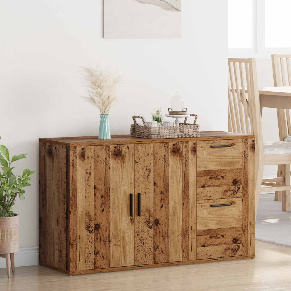 Vidaxl Sideboard Old Wood 100 X 33 X 59.5 Cm Engineered Wood