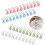 40 Pcs Clothes Hanger Connector Hooks Closet Hangers Organizer Space-saving Clip D 4