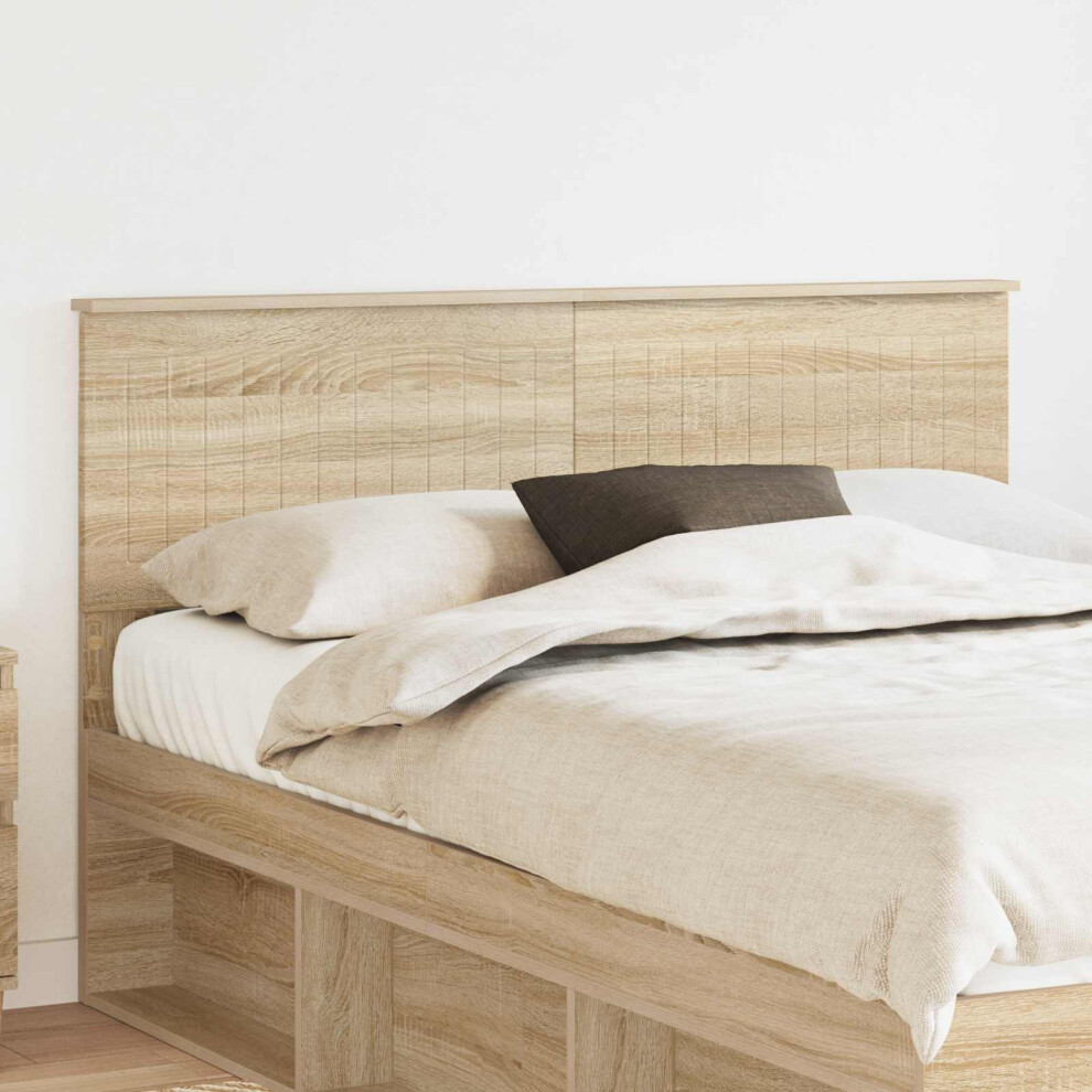 Vidaxl Headboard Sonoma Oak Engineered Wood