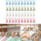 40 Pcs Clothes Hanger Connector Hooks Closet Hangers Organizer Space-saving Clip D 2