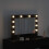 VidaXL vidaXL Vanity Mirror Rectangular with Mirror Black Oak 60 x 45 x 18 cm 2