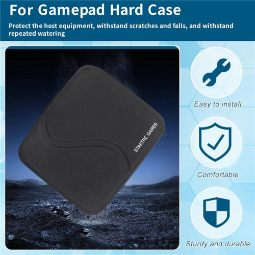 STARTRC for   2 Game Console Bag Gamepad Controller Accessories Hard Case Storage Travel Suitcase Carrying Case A 2