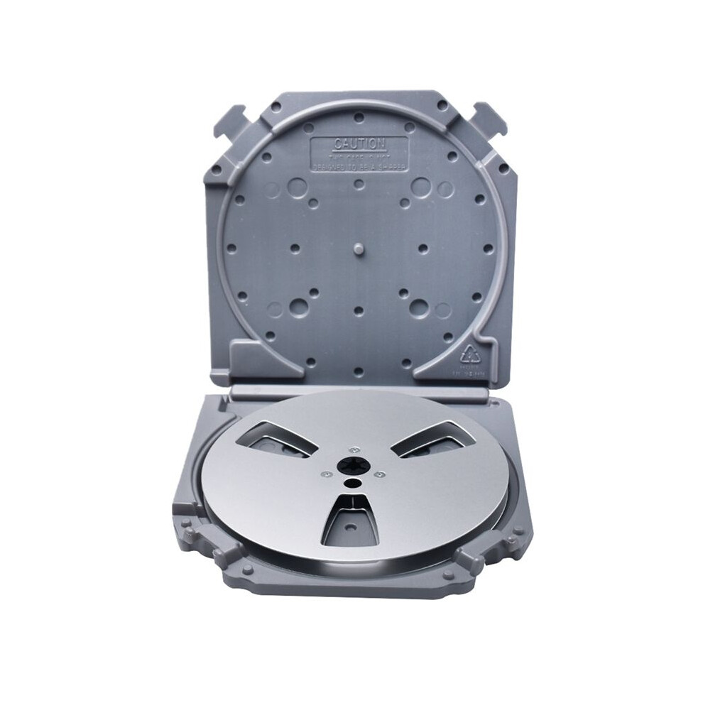 7In Empty Takeup Reel With Empty Take Reels Storage Box Portable Full Protection Open Reel Recording Tape Box Case B 4713918095230
