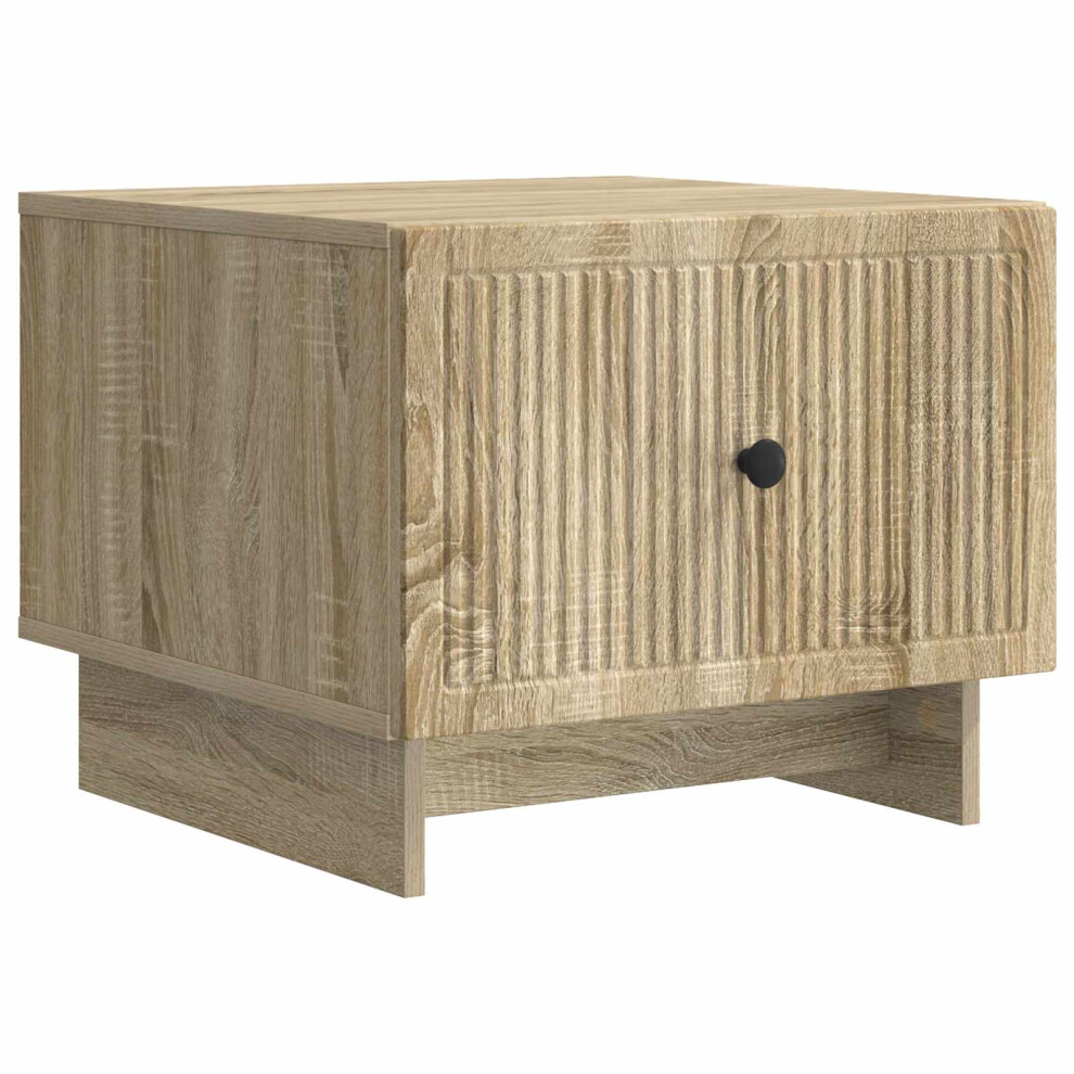 Vidaxl Coffee Table Sonoma Oak 49 X 50 X 40 Cm Engineered Wood