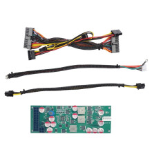 New 24pin ATX Wide Voltage 12V 200W to ATX PC Host Silent Fanless Power Supply Module