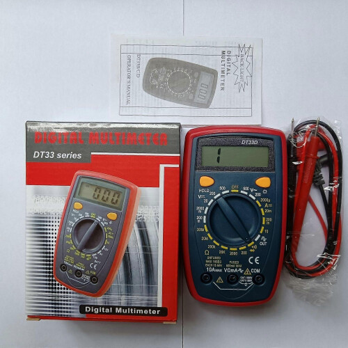 Lcd Digital Multimeter Multi Tester Test Lead Backlight Diodes Test_Good quality