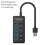 USB2.0 HUB Docking Station 4  with  Charging USB2.0 Hub Computer Splitter 2