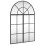 VidaXL vidaXL Wall Mirror Black 60x90 cm Arch Iron 2