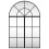 VidaXL vidaXL Wall Mirror Black 60x90 cm Arch Iron 3