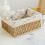 Set of 3 Rectangular Hand Woven Storage Baskets - Versatile Home Organizer 4