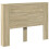VidaXL vidaXL Storage Headboard with LED Sonoma Oak Engineered Wood 2