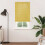 VidaXL vidaXL Roller Blind Yellow 80 x 220 cm Bamboo 2