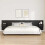 VidaXL vidaXL Headboard with Cabinet 3 pcs Black Oak Engineered Wood 1