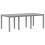 VidaXL vidaXL Garden Table Light Grey 200 x 100 x 73 cm Poly Rattan 2
